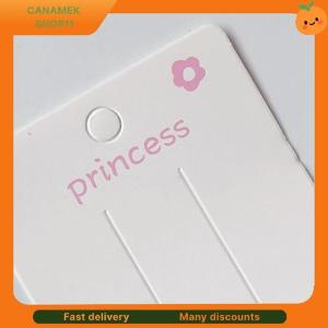 ❣️❣️❣️ 50PCS Blank Hair Clip Paper Cards Hair Accessories Jewelry Display Card Fashion Hair Clip Holder Headwear Packaging Card