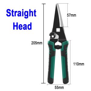Thickened Multifunctional Iron Sheet Scissors Smooth Cutting Suitable Household Electrical Use
