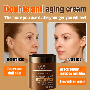Astaxanthin Vitamin C Cream Back To 18 Skin! Anti-Aging Anti-Wrinkle Fade Fine Lines Moisturizing & Improve Yellowing