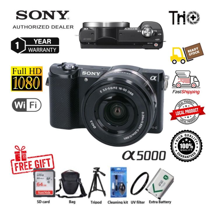 Sony A6700 Sony Alpha NEX-3N Digital Camera Black (Kit W
