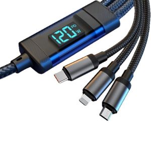 ⚡🔋 CÁP SẠC SIÊU NHANH 120W – CÓ MÀN HÌNH HIỂN THỊ 🔋⚡