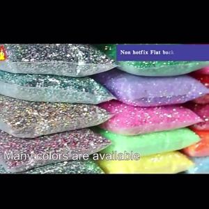 Resin flat-bottom drill bit diy Wholesale nail art rhinestone accessories: plated base rhinestones bear-shaped rhinestones round crystal nail rhinestones