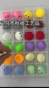 [COD] Surprise Dumpling Blind Countdown Calendar Stress Relief Squishy Toy Set 24-Day Countdown Stress Relief Toy Gift