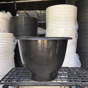 กระถางต้นไม้ 20 นิ้ว ปากเรียบ รุ่นหนาเงาสวย