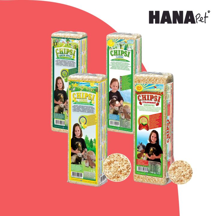 Chipsi Hamster Bedding / Wood Shaving Pine Wood Chip Litter / Small