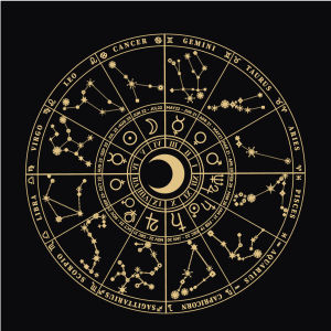 Tarot Cards Gold Foil Waterproof Tablecloth Instructions Board Game Set Caro