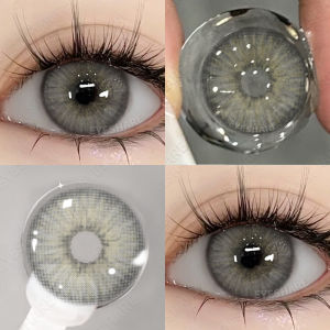 【COD】Softlens ESTONIA Seri abu-abu/hijau Soflens NORMAL & MINUS (0.00 S/D -6.00) warna soflen mata soflen