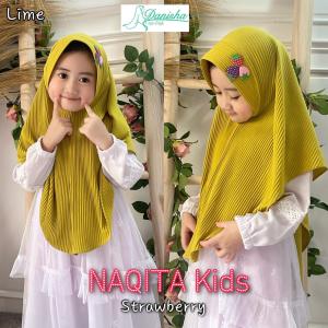 Danisha Naqita jilbab anak Usia 2-6 tahun Plisket Terbaru
