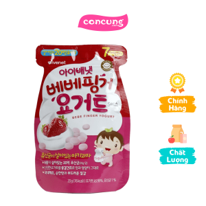 Snack sữa chua sấy khô Ivenet Bebe vị dâu 20g