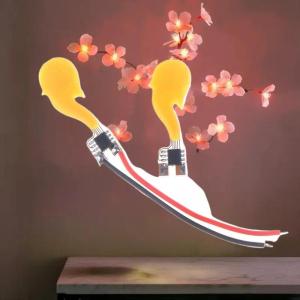 YILU 1PCS 3-5V Led Flash Flame Candles Edison Bulb LED Filament 1800K COB Diode Birthday Party Decoration Light Bulb Accessories