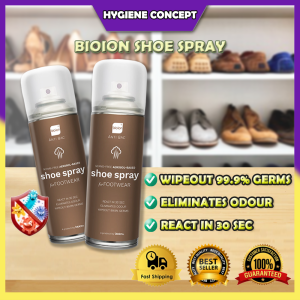 Bioion Shoe Spray / Shoe Deodorant Spray / Shoes Spray / Antibacterial Spray Kasut / Shoe Sanitizer / 鞋子除臭