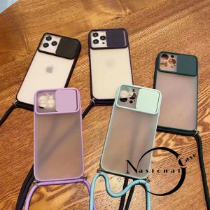 CN Softcase Sling Slide Camera Protection Tali Lanyard Casing hp untuk VIVO Y20 Y12S Y21 2020 Y21S V20SE Y51 Y53S Y53 all type [SSK]