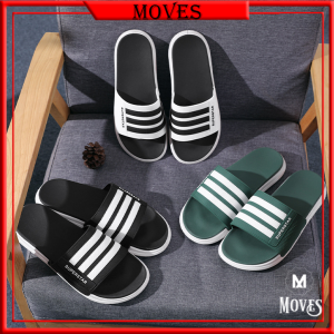 MOVES Malaysia-men Women 3 Stripes Slippers Sandals