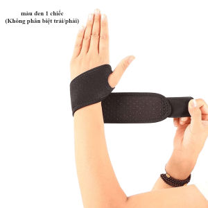 [Bán theo chiếc]Đai quấn cổ tay xỏ ngón hổ trợ cổ tay tránh chấn thương cổ tay khi tập luyện gymyogapilates