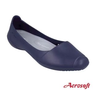 รองเท้าคัชชูทำงานผู้หญิงแอโร่ซอฟ เพื่อสุุขภาพ เบานุ่มใส่สบาย ใส่ทำงาน มีแผ่นรองในยืดหยุ่น พื้นยางกันลื่นAerosoft รุ่น W2880