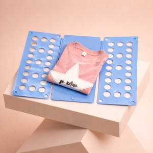 Flip Fold Laundry Alat Lipat Baju Magic Clothing Board Alat Melipat Baju Praktis Tanpa Setrika