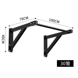 Pull-Up Bar Wall-Mounted Single Bar Home Indoor Wall Double Force Arm Fixed Single Bar Exercise Fitness Equipment