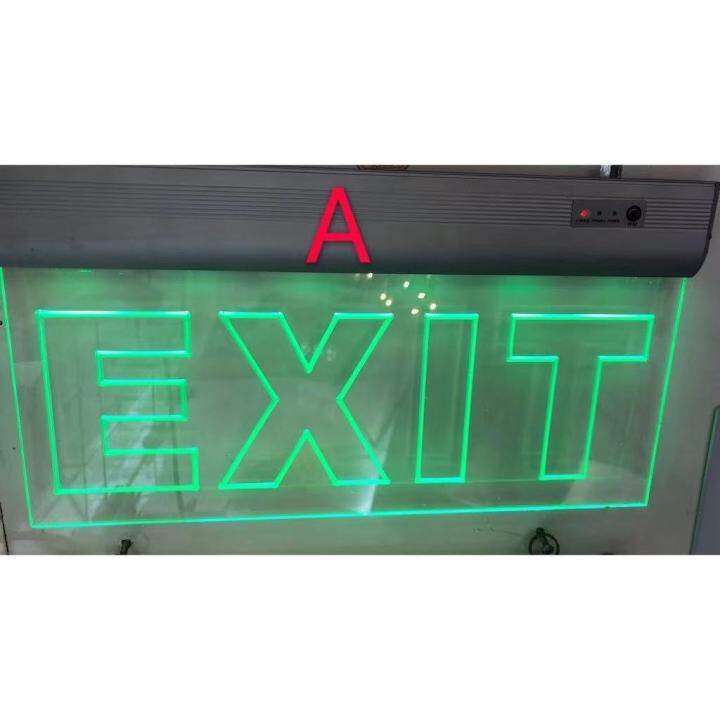 LED Emergency Safety EXIT Sign Light Lazada PH