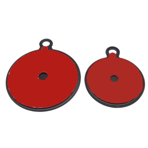 Nhựa Bảng điều khiển gắn đĩa với cao dính dính 75mm/95mm màu đỏ pad cho thiết bị di động xe núm hút cao su phụ kiện