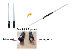 (Ready Stock)(2pcs-1pair)Star Wars Lightsaber Led Flashing light Sword music light Toy for kids Collection