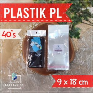Plastik Display 9x18 cm Tebal 40s Mic Plastik Aksesoris Plastik Souvenir Gantung