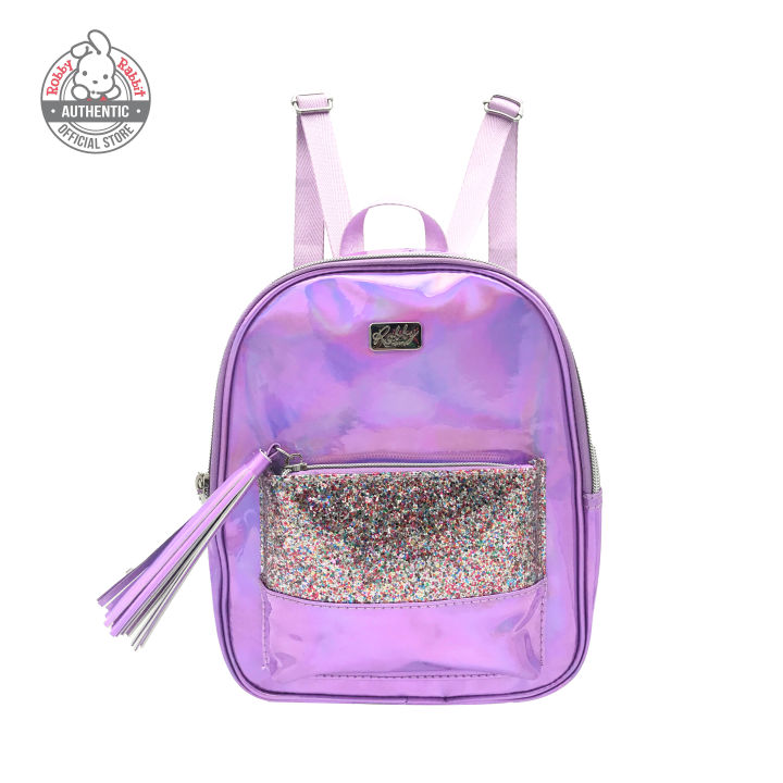Robby Rabbit All That Glitters 9-Inch Backpack (Rose Gold, Purple, Pink,  Fuchsia) Lazada PH