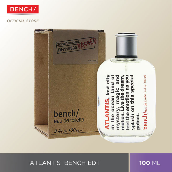 Eau De Toilette Bench Atlantis Perfume Price BENCH- Atlantis Body Spray Premium Woody Citrus Fragrance Grasse Fragrance  Oil Travel Size 75Ml Body Spray Local Supplier Warranty Lazada Lazada  Philippines
