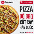 Evoucher Pizza Hut - Pizza Truyền Thống 4 Vị Bánh Tự Chọn (Cỡ Lớn). 