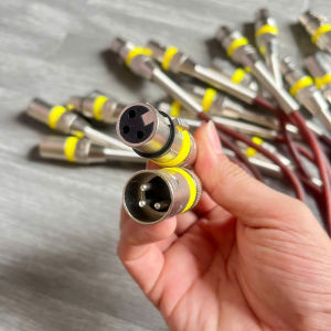 Dây Cáp cao cấp Micro 2 Đầu Canon và đầu 3.5 Cable Micro Microphone Đực Sang Cái dây dài 2m5 - A207