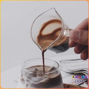Amoki 70ml / 150ml Mini Coffee Milk Cup Glass With Handle Multi-functional Taste Dish