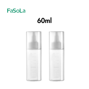 FaSoLa 2pcs Squeeze Bottle Sauce Bottle Dispenser Ketchup Salad Dressing Container Refillable Anti-Leak Sos Botol 酱料瓶