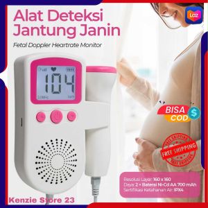 COD TaffOmicron Deteksi Jantung Janin Bayi Fetal Doppler - JSL-T501 / alat deteksi denyut jantung janin calon baby kandungan ibu hamil digital suara jernih sangat jelas akurat murah anti radiasi terbaik terlaris terbaru rekomended paling laris top viral