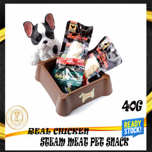 Real Chicken Steam Meat Pet Snack / Cat Snack 40G