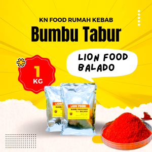 BUMBU TABUR ALA SHIHLIN LION FOOD RASA BALADO KEMASAN 1000 GRAM