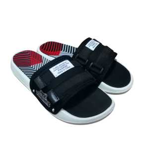 Agnia -FIVE TIME Motif SABLON ECNVS 601 Sandal Distr murah / Termurah Sandal Pria Distro Terbaru