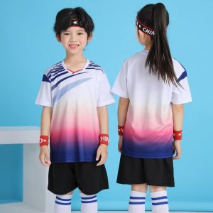 Childrens Badminton Clothes Kids Sports Suits 6-13 Years Badminton Jersey School Childrens Clothes