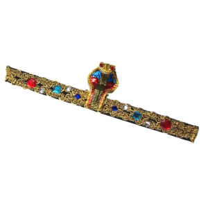 Cleopatra Egyptian Headband Hair Hoop Snake Shape Cleopatra Hair Holder Halloween Party Headwear for Teenagers Adult