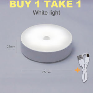 KUCHVZ LED Motion Sensor Night Light Rechargeable Night Lamp Wireless Kitchen Bedroom Closet Light Wall-Mounted Body Induction Lamp for Bedroom Bathroom Toilet Stairs Kitchen Hallway