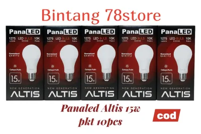 LAMPU LED PANALED ALTIS 15W PAKET 10PCS - BOHLAM PANALED 15W PUTIH SNI
