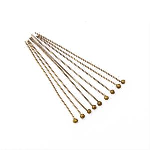 200 Pcs Head Pins Straight Pins Metal Ball Head Pins Jewellery Head Pins for DIY Making