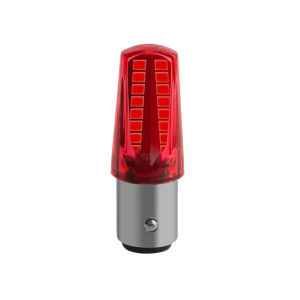 1Pc LED Brake Light Motorcycle 1157 LED 12V Bay15D DC Flashing Rgb Flow Turn Signal Light