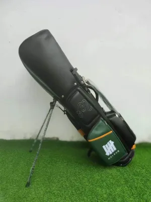 The new golf bag stand bag is suitable for men and women in pu leather waterproof and portable