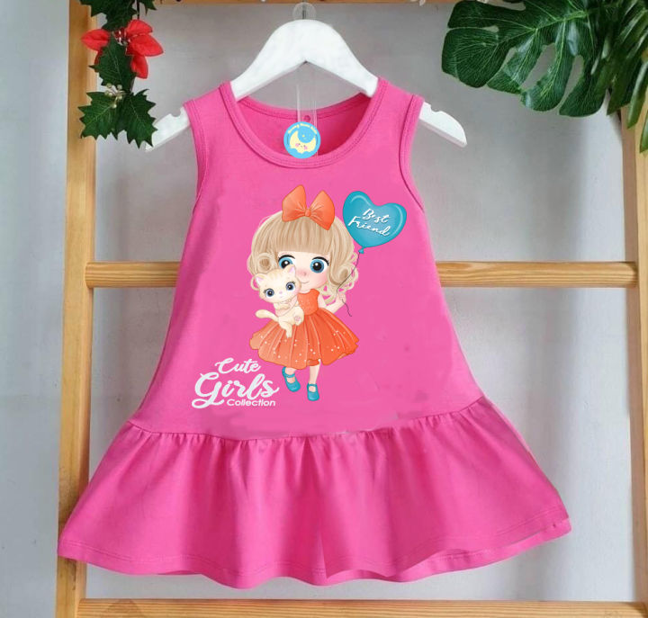 Đầm bé gái hàng việt nam giá tận xưởngchất thun co giãn 4 chiều thấm ...