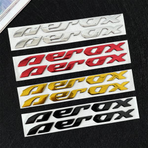 For AEROX155 AEROX 155 NVX155 Motorcycle Stickers Emblem Badge 3D Decal Raised Tank Motor Bike Body Visor Helmet Side Fit Decals