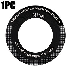 4PCS For Magsafe Magnetic Metal Ring for Phone Universal Metal Sticker Support Wireless Charger Plate Sheet Magnet Car Holder