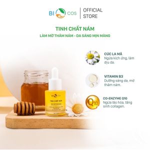 Tinh Chất Nám BIOCOS 30ml - Mờ Thâm Sạm Nám Da Dều Màu Mềm Mịn Chiết Xuất Từ Thiên Nhiên An Toàn Cho Da.