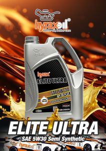 HYRAX ELITE ULTRA 5W30 API SN PLUS (SEMI SYNTHETHIC PETROL ENGINE OIL)- 4 LITRE