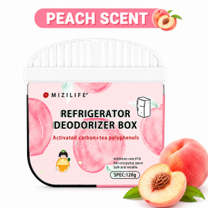 Refrigerator Deodorizer Box 120g Activated Carbon Polymers Fresh Air Freshening Odor Removal Household scent box