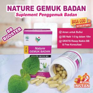 Gemuk Badan Permanen Cepat Pria - Gemuk Badan Dewasa Bpom Ori - Gemuk Badan Permanen Cepat Bpom