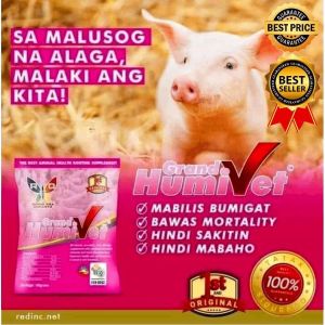 Grand Humivet - Original Super Growth Booster Vitamins Supplement Feed for Pigs Chickens Fish Dogs Pets -NPK